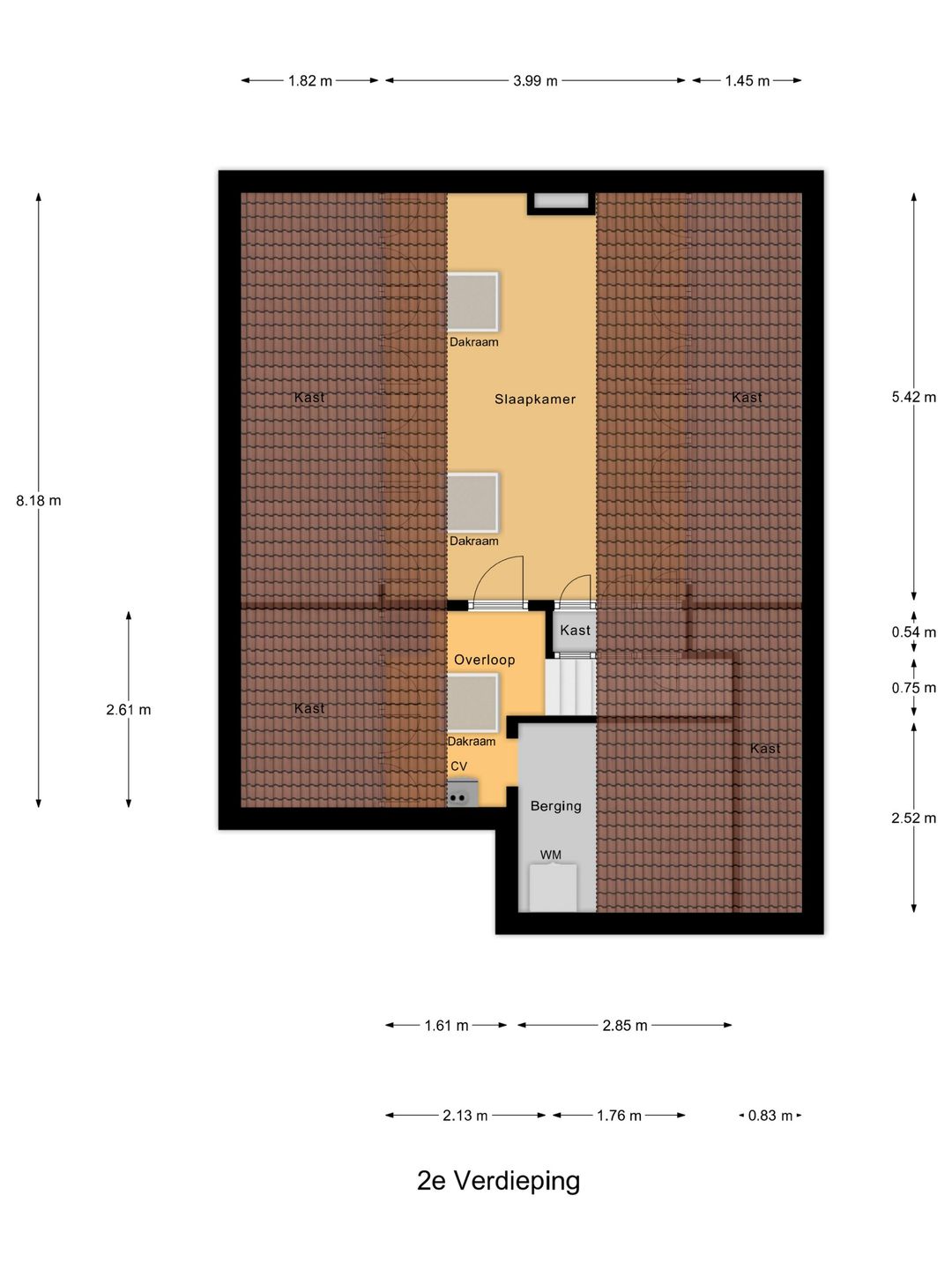 Spacious 3-Room Maisonnette with Sunny West-Facing Balcony — 22