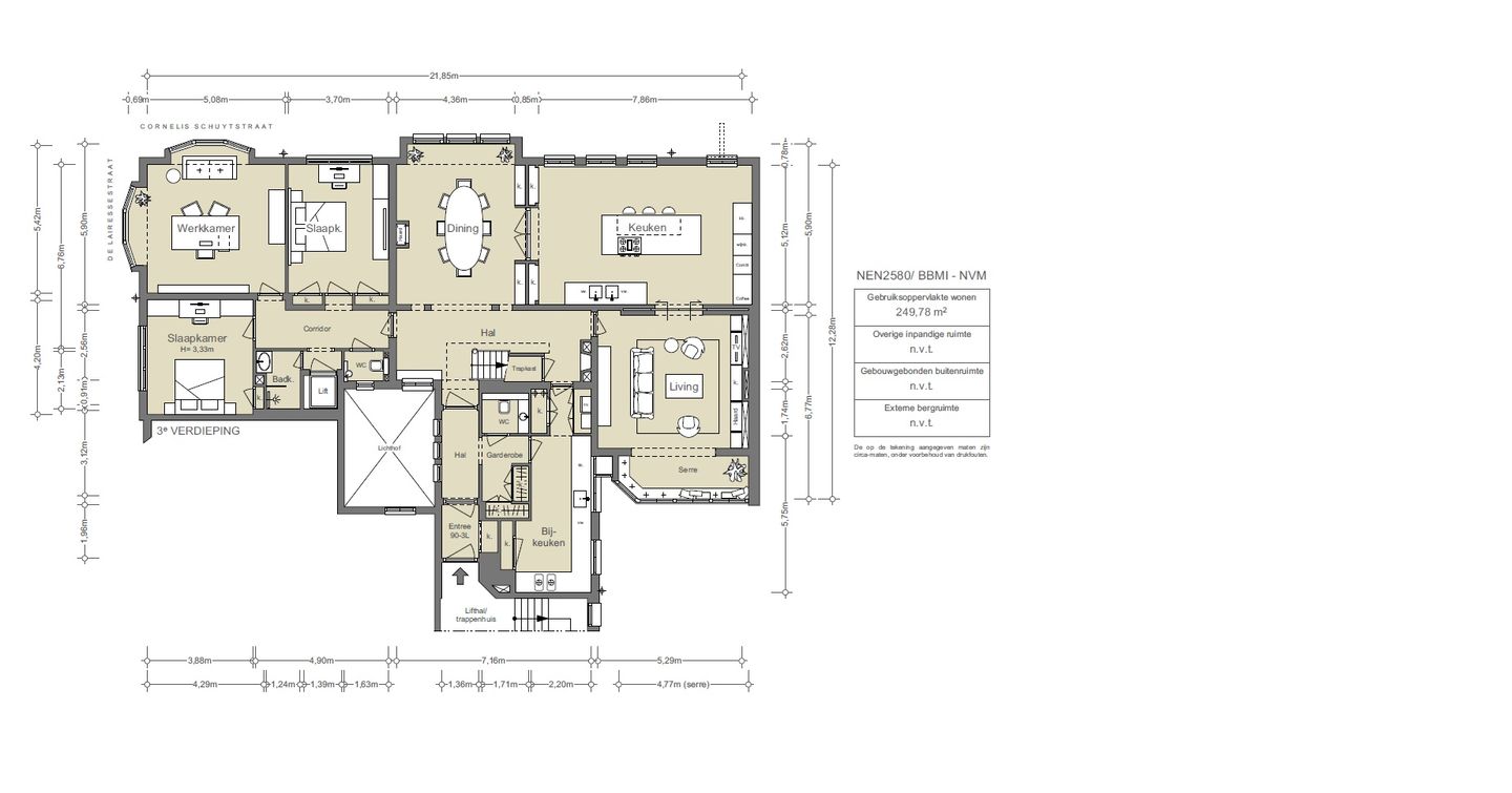 Foto 25 van De Lairessestraat 90-3L