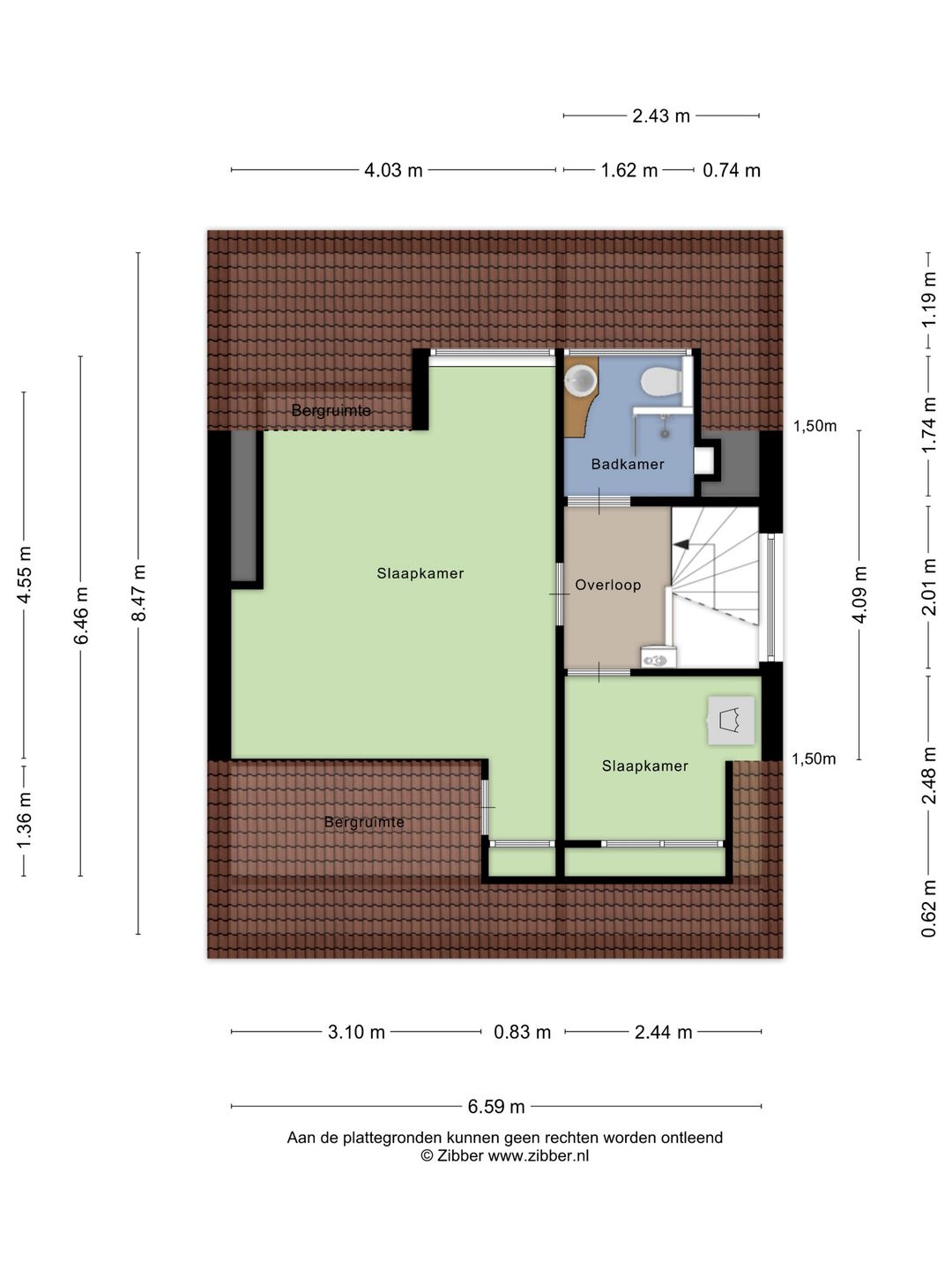 Spacious Maisonnette with Large Rooftop Terrace in Dieren — 41