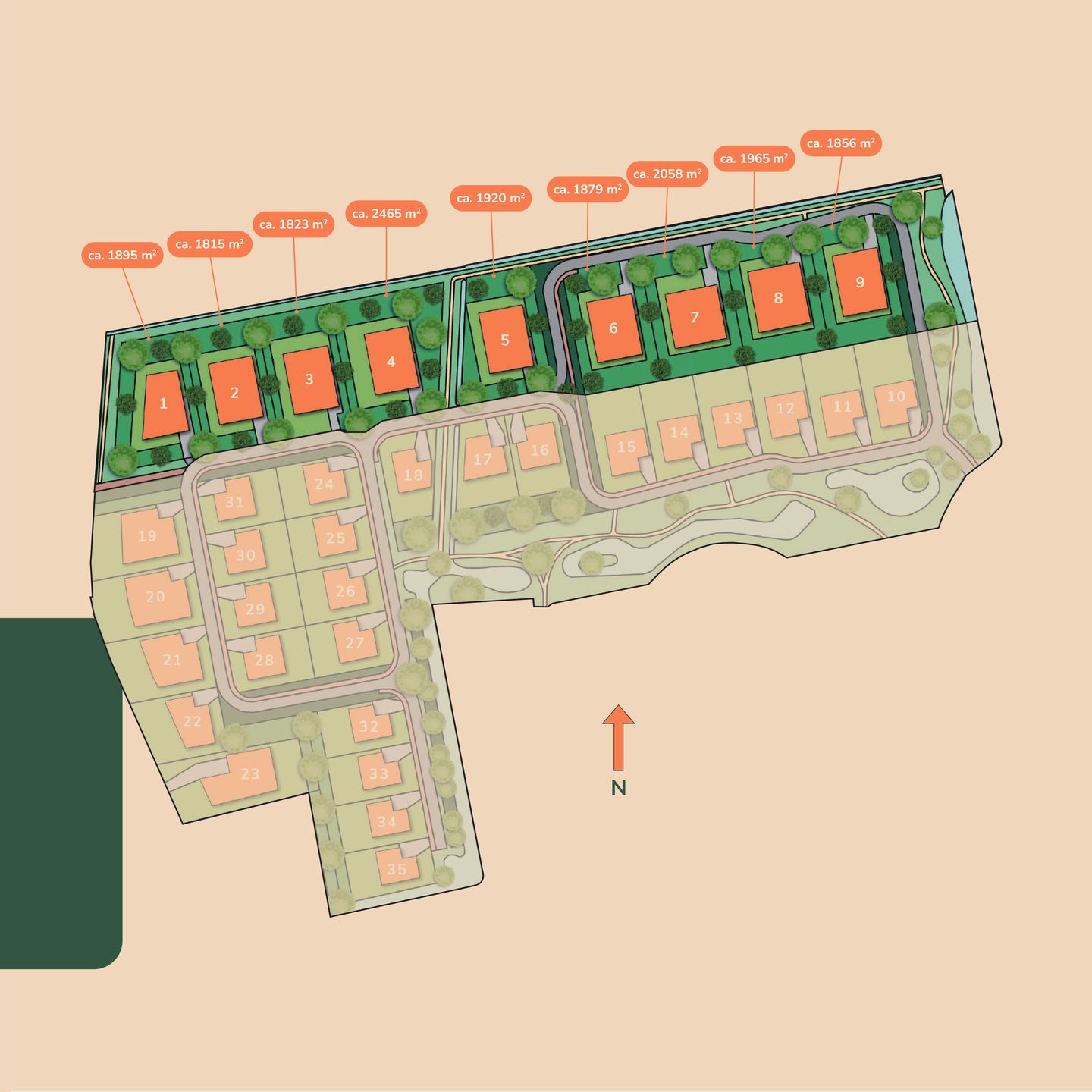Foto 4 van Vrije kavels (Bouwnr. 30)