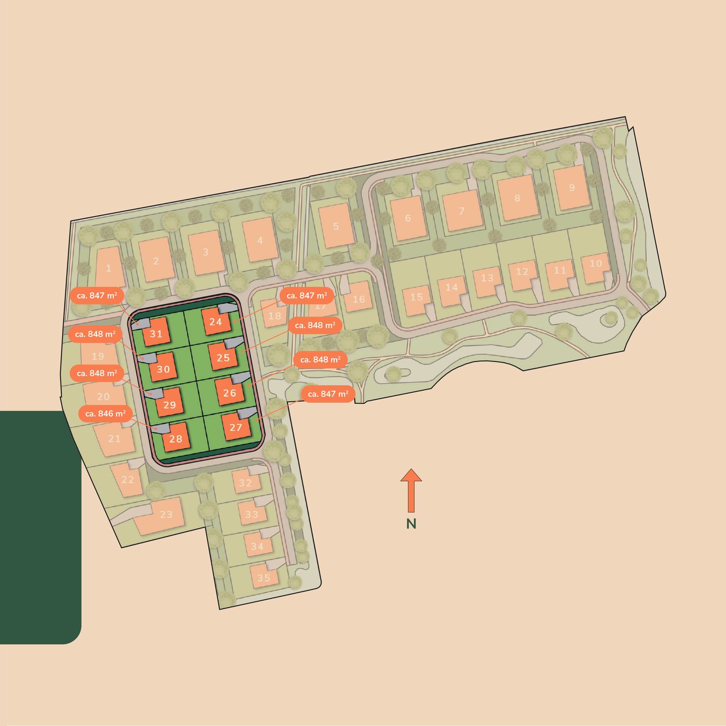 Foto 14 van Vrije kavels (Bouwnr. 35)