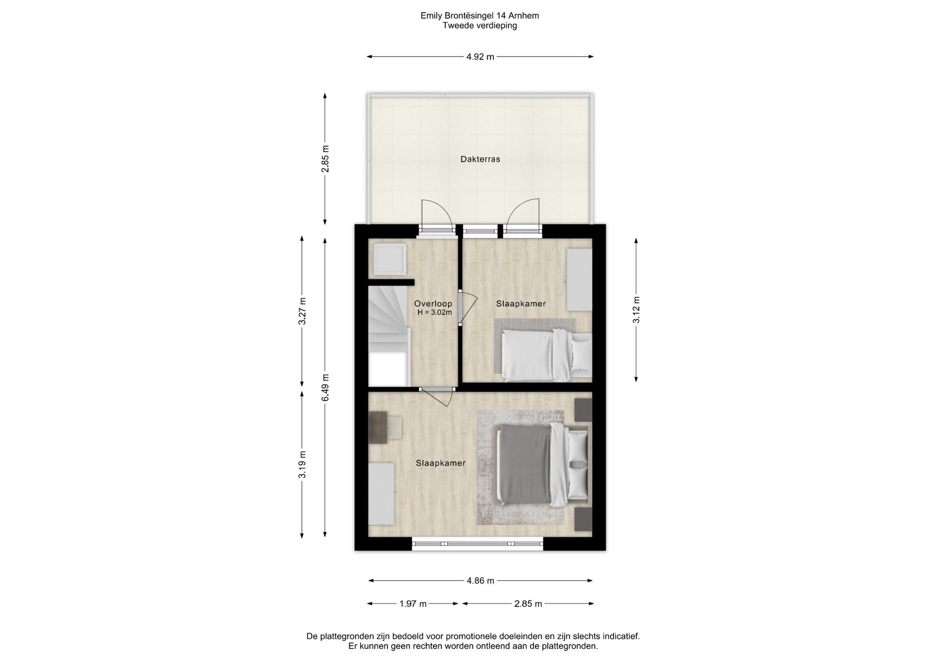 Photo 33 of Emily Brontësingel 14