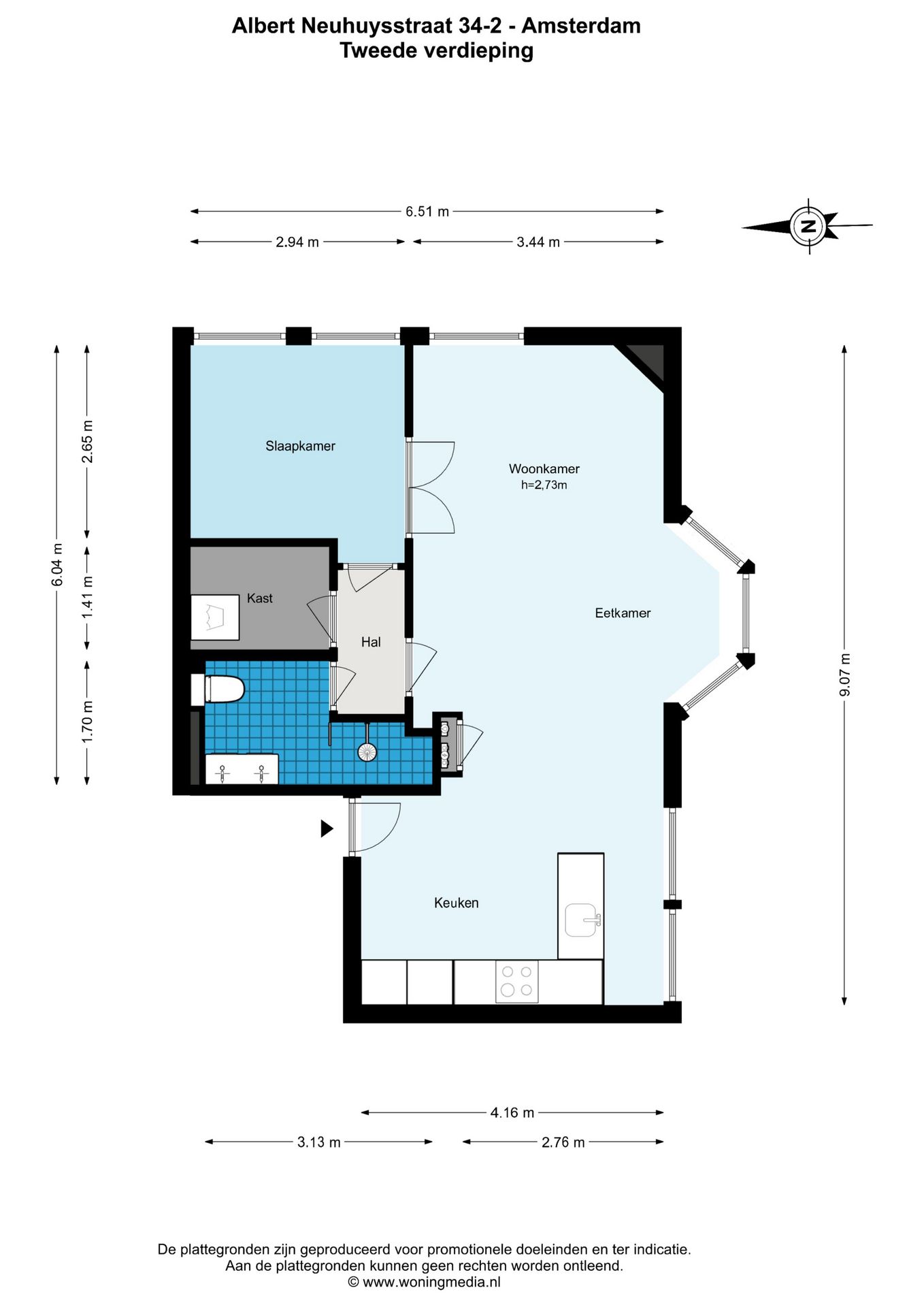 Foto 29 van Albert Neuhuysstraat 34-2