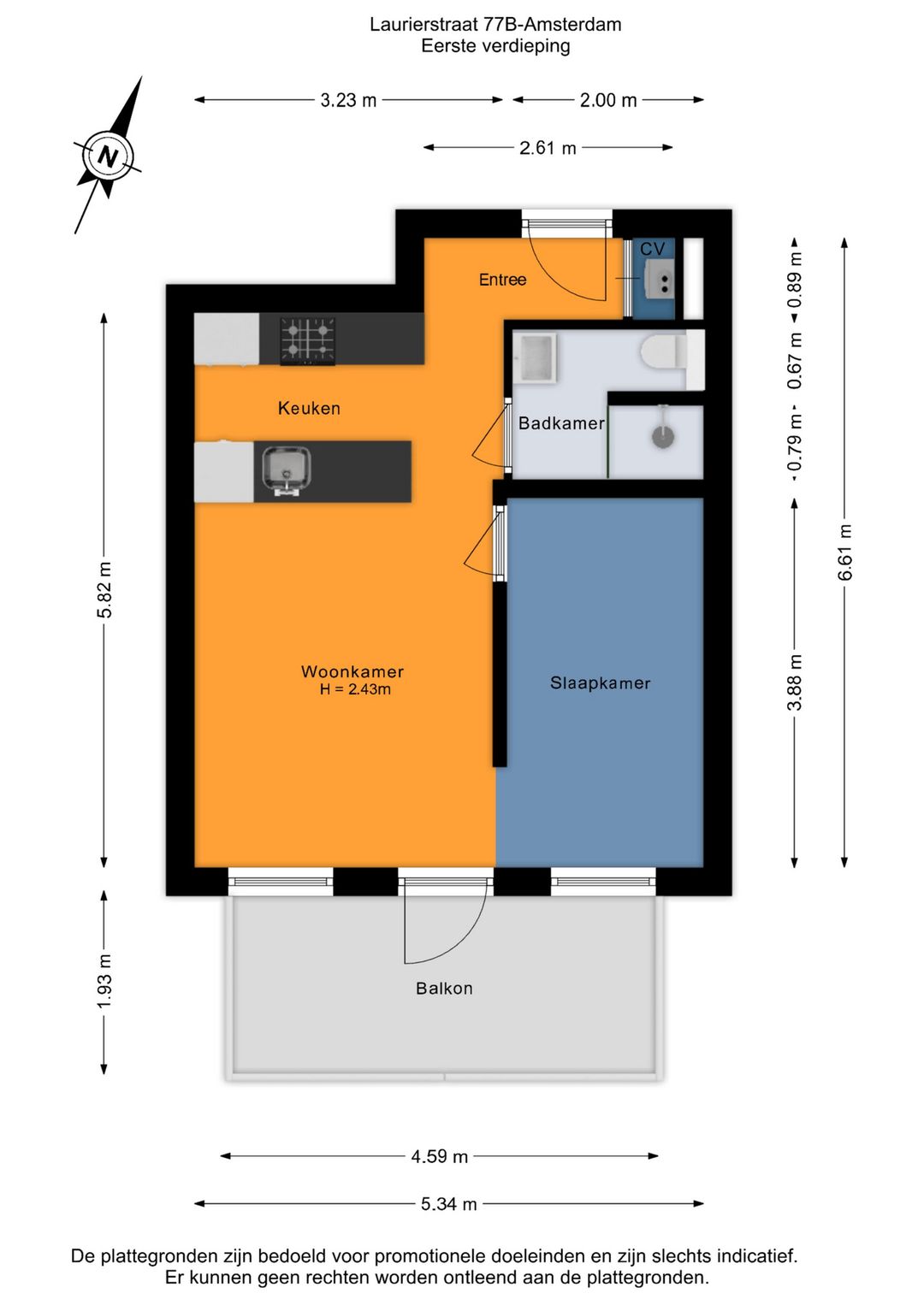 Foto 26 van Laurierstraat 77-B