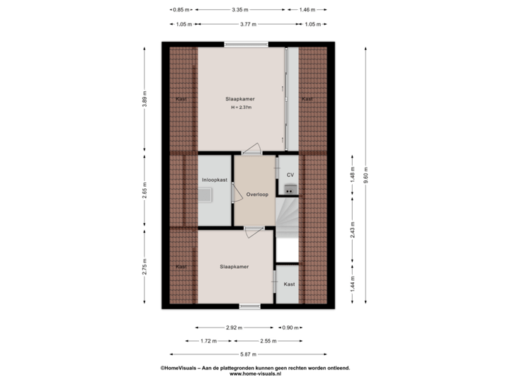Bijgebouw eerste verdieping