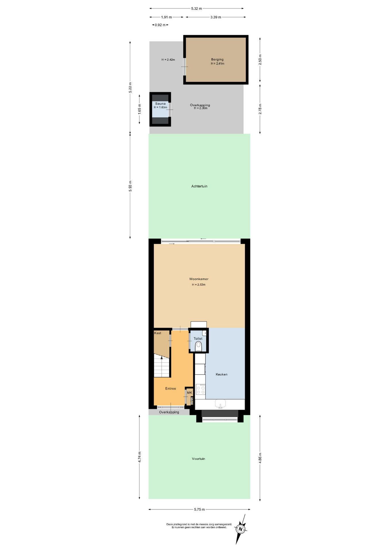 Move-in ready energy-efficient terraced house with south-facing garden near Zaandam station — 57