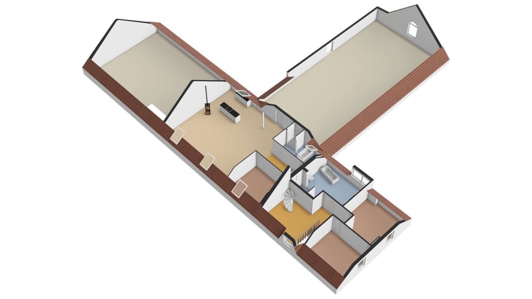 Spacious Character Farmhouse with Dual Living Wings and Abundant Potential — 52