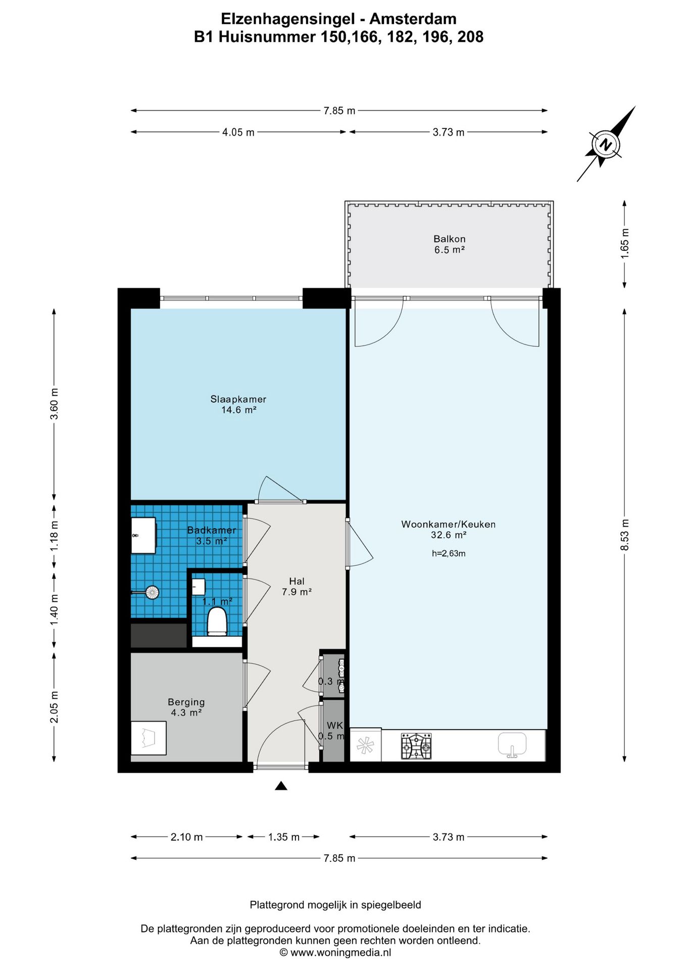 Foto 12 van Elzenhagensingel 208