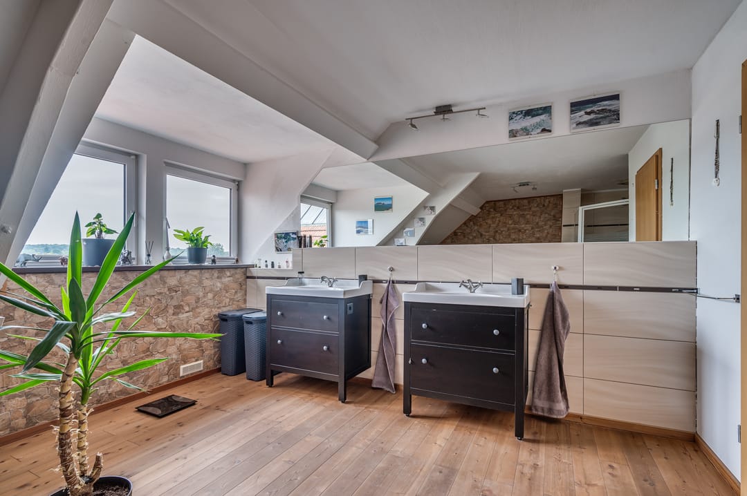 Spacious Character Farmhouse with Dual Living Wings and Abundant Potential — 17