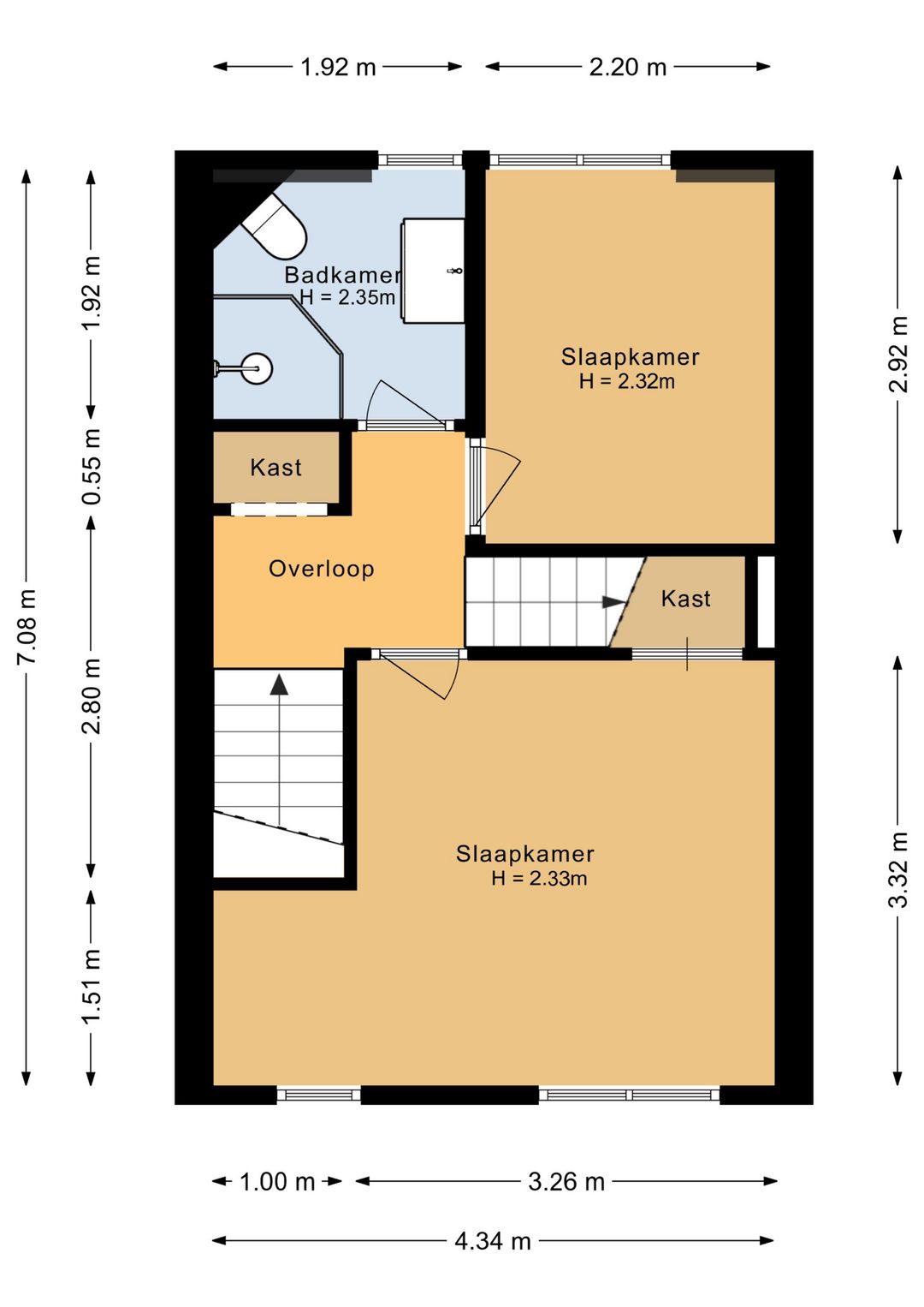 Extended family home with four bedrooms near Amersfoort city center — 52