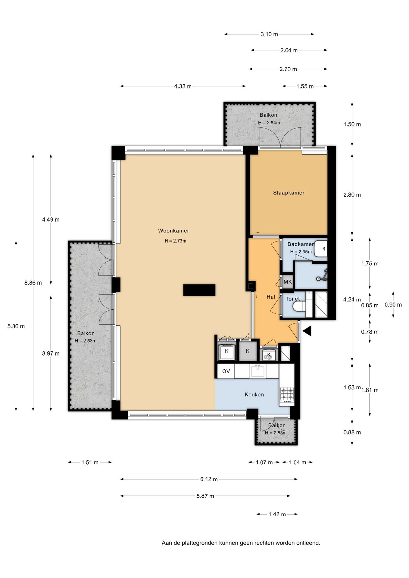 Foto 54 van Van der Horststraat 13-F