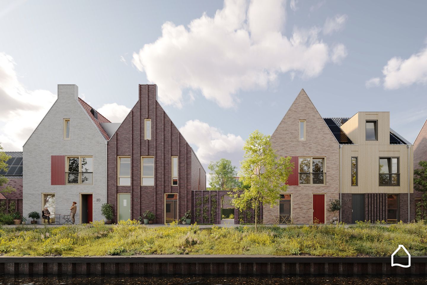 Foto 1 van Twee-onder één kapwoning (Bouwnr. 32)