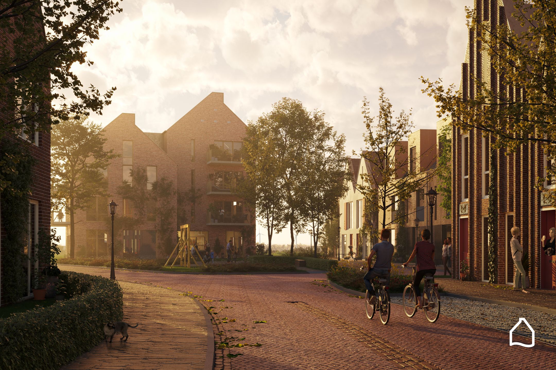 Foto 6 van Twee-onder één kapwoning (Bouwnr. 9)