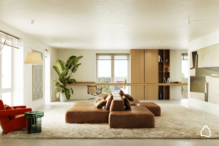 Foto 3 van Luxe appartementen (Rokerij) (Bouwnr. 44)