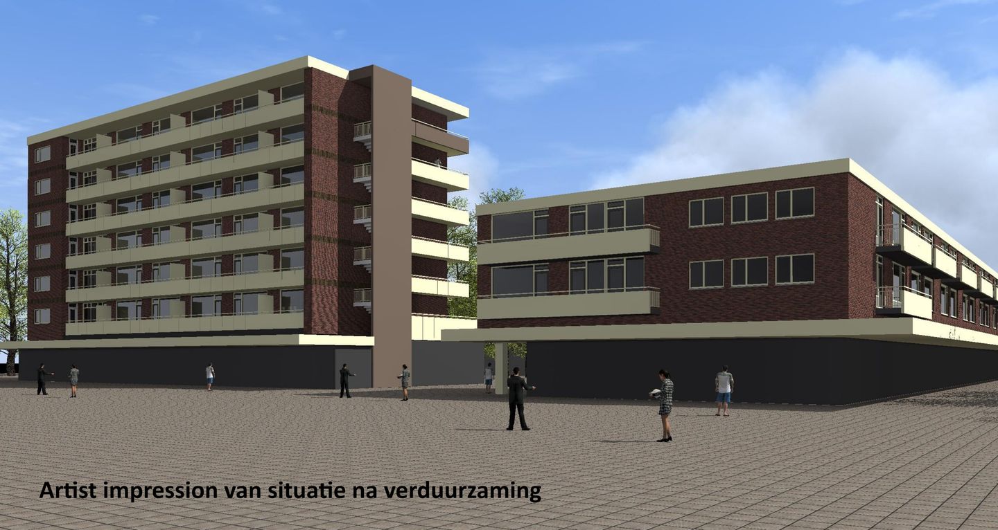 Modernized 3-Room Apartment with Balcony in Eindhoven Vaartbroek — 44