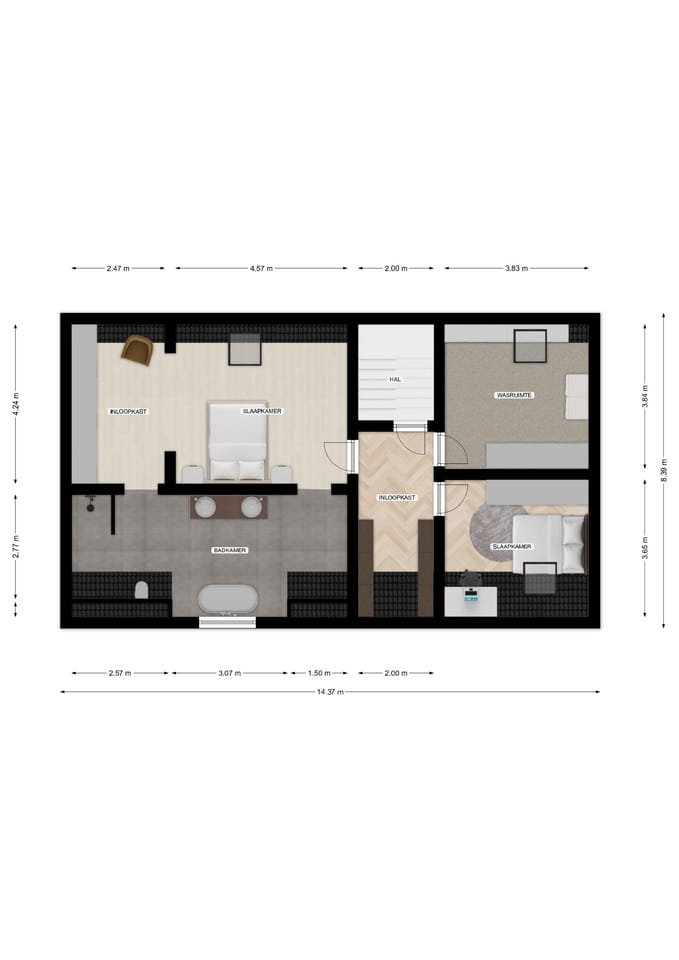 Unique spacious townhouse with luxury finish and 6 to 7 rooms in Simpelveld center — 56