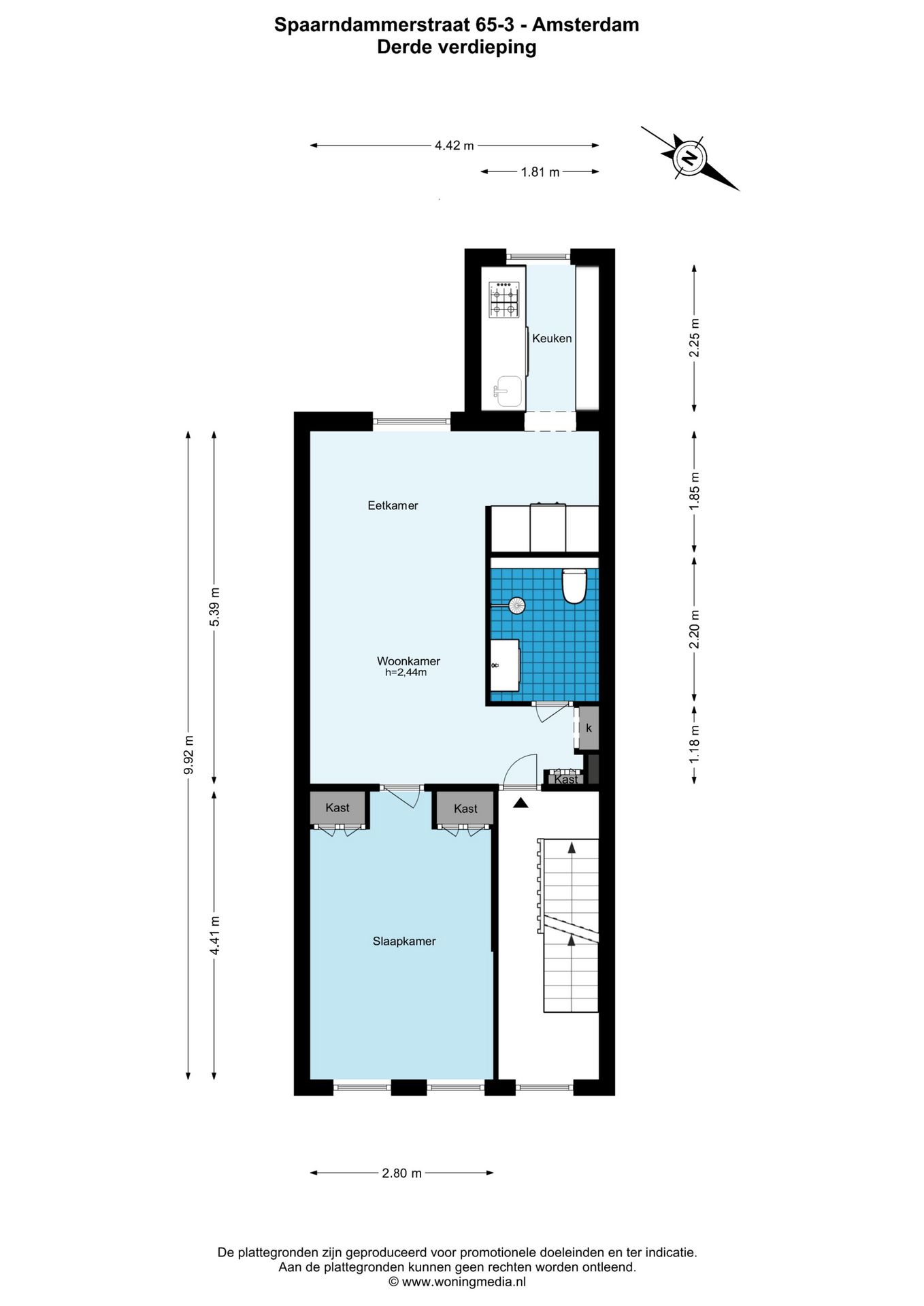 Foto 27 van Spaarndammerstraat 65-3