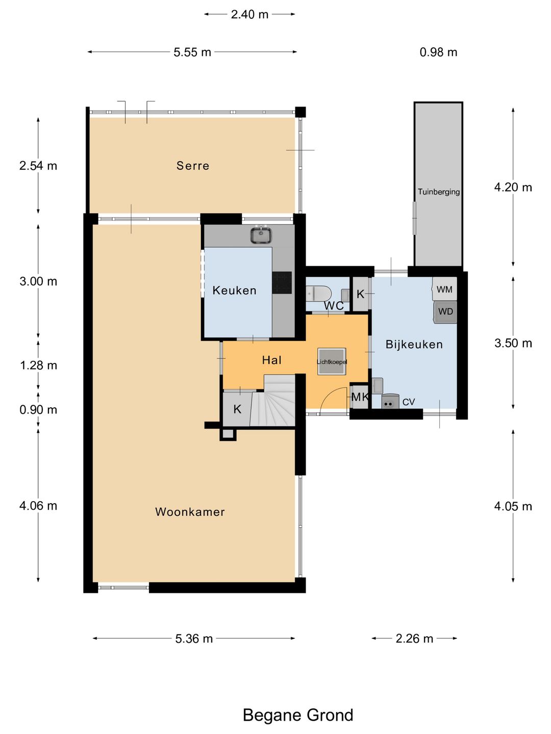 Spacious semi-detached family home with garage in quiet green setting of Veltum — 47
