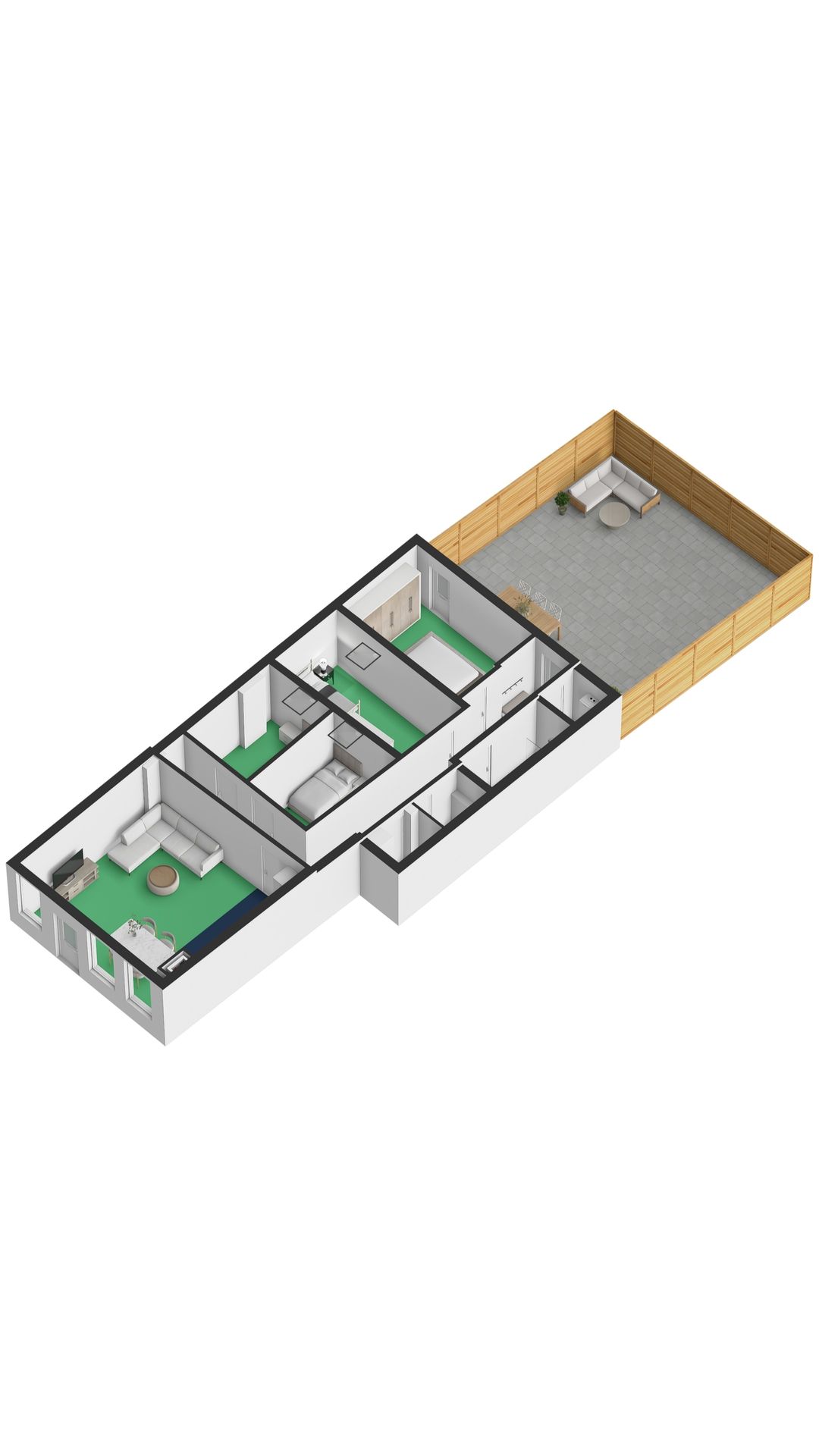 Fully Renovated Ground Floor Apartment with 4 Bedrooms and Energy Label A — 31