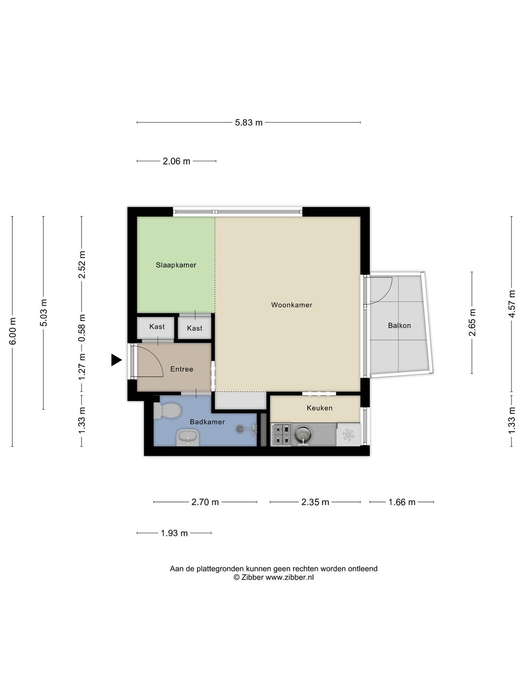 Charming studio with balcony and parking in Wageningen — 28