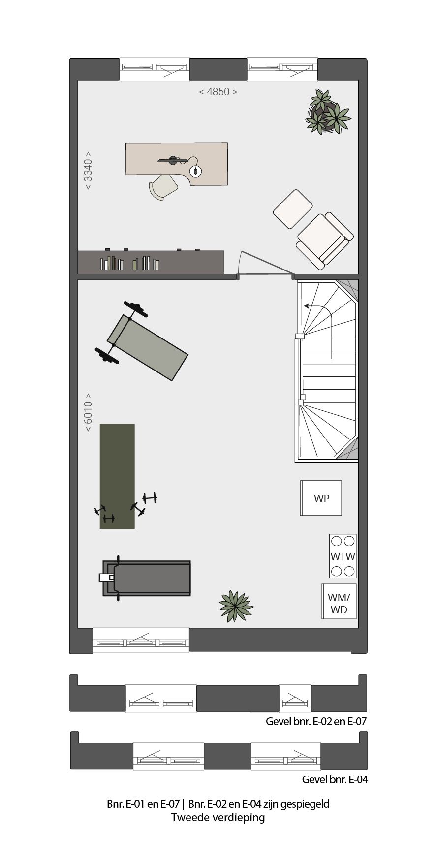 Foto 5 van Tussenwoning (Bouwnr. E-07)