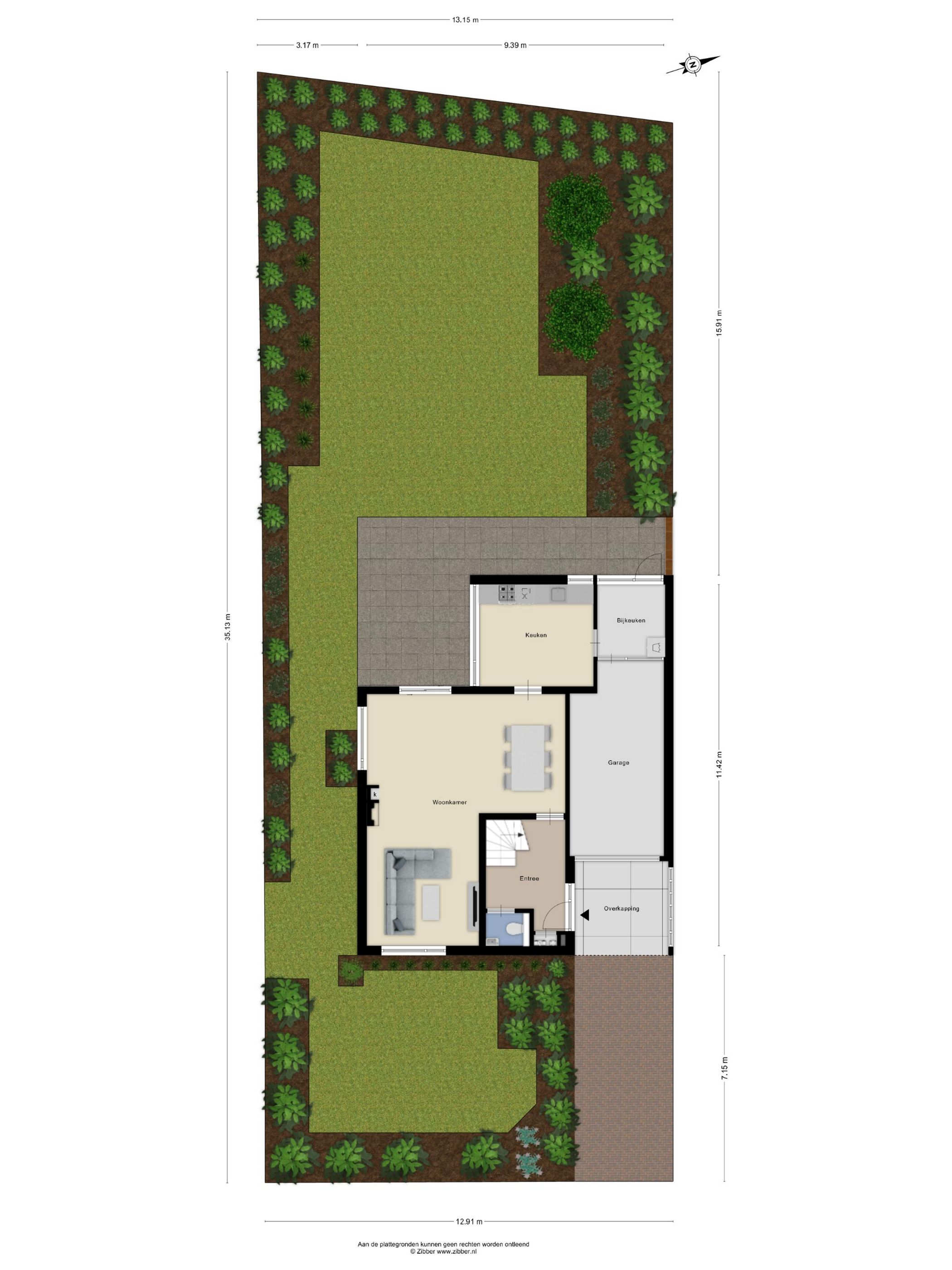 Spacious detached family home with 6 bedrooms and garage in quiet neighbourhood — 54