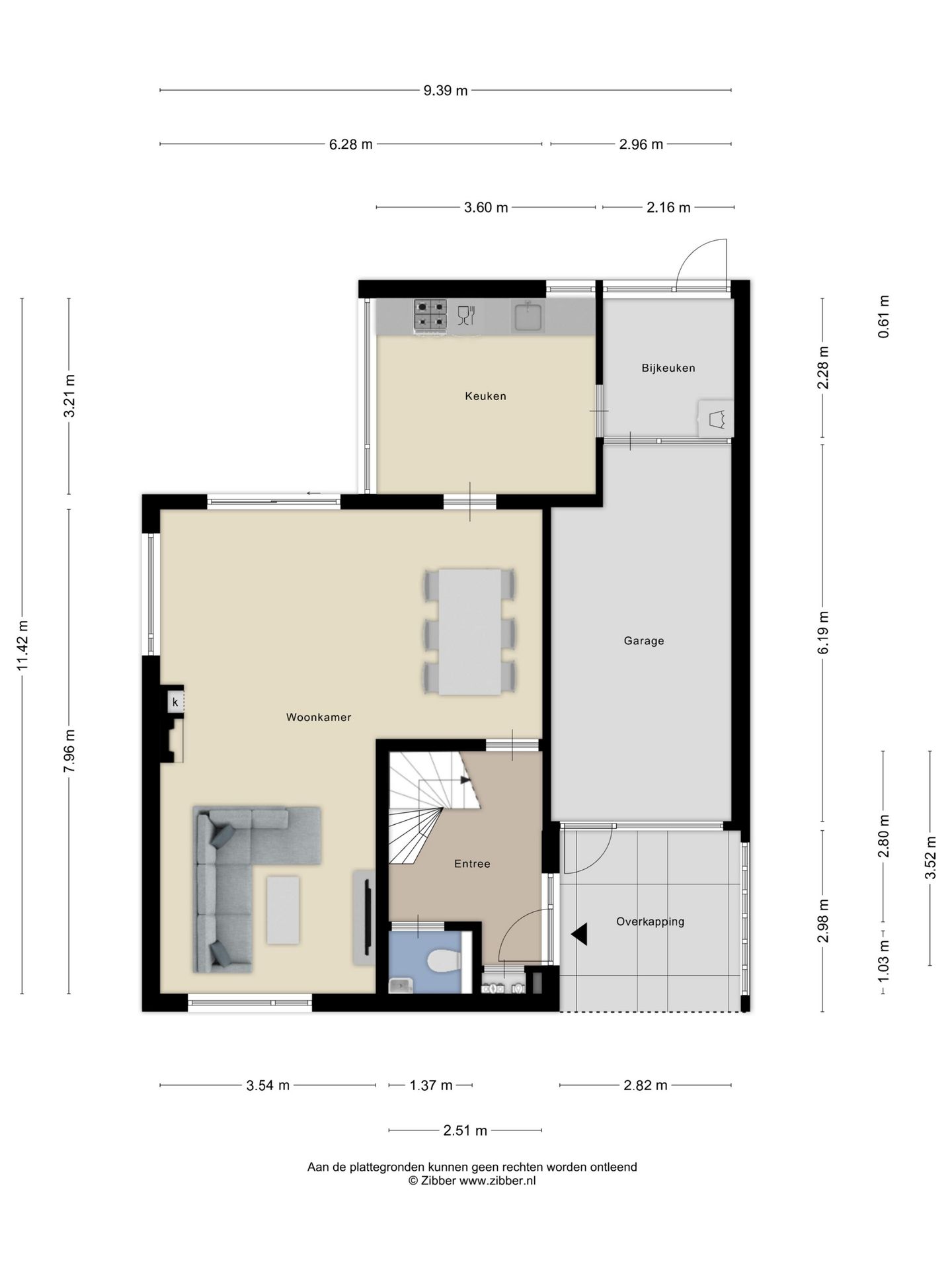 Spacious detached family home with 6 bedrooms and garage in quiet neighbourhood — 55