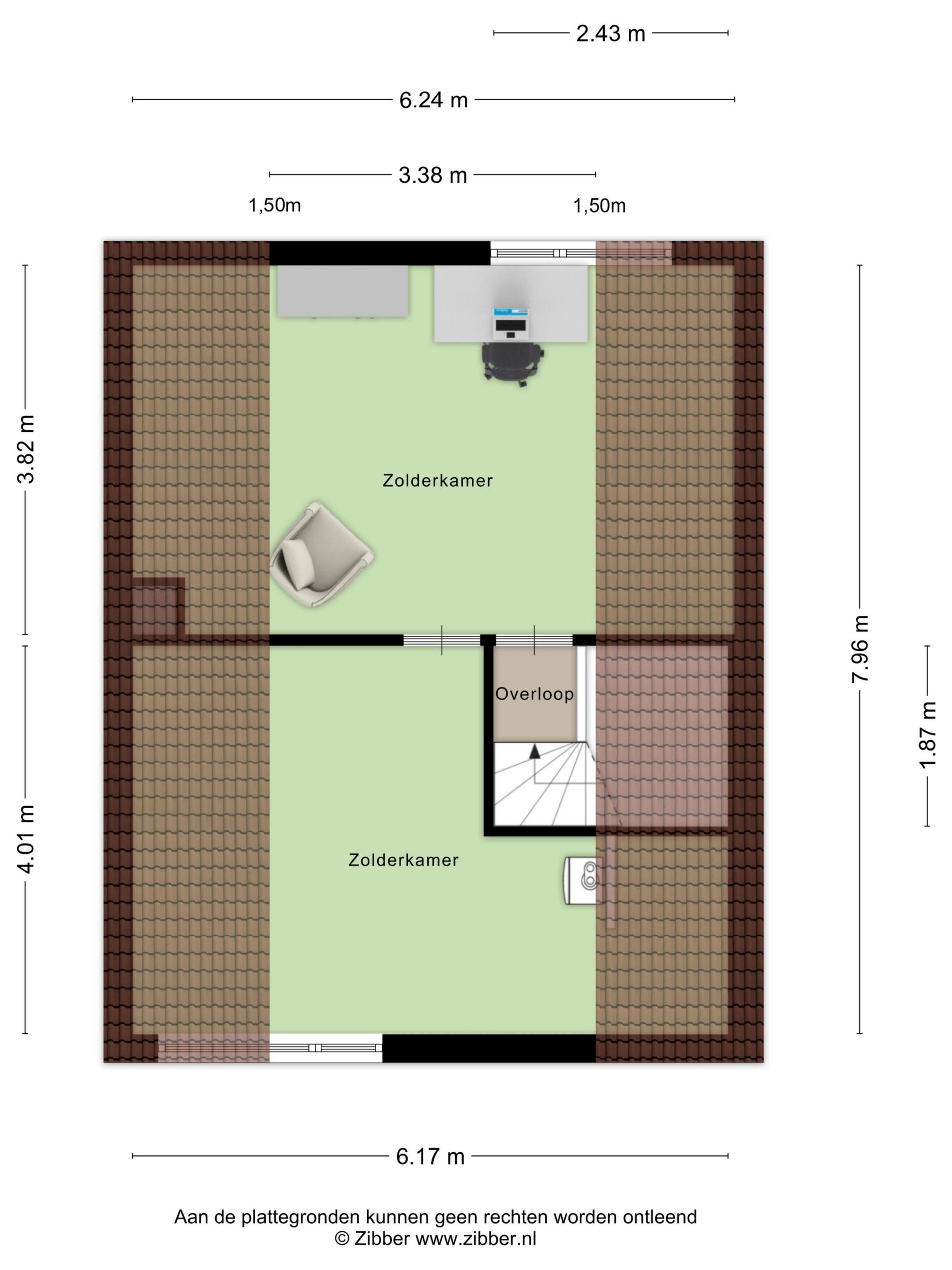 Spacious detached family home with 6 bedrooms and garage in quiet neighbourhood — 57