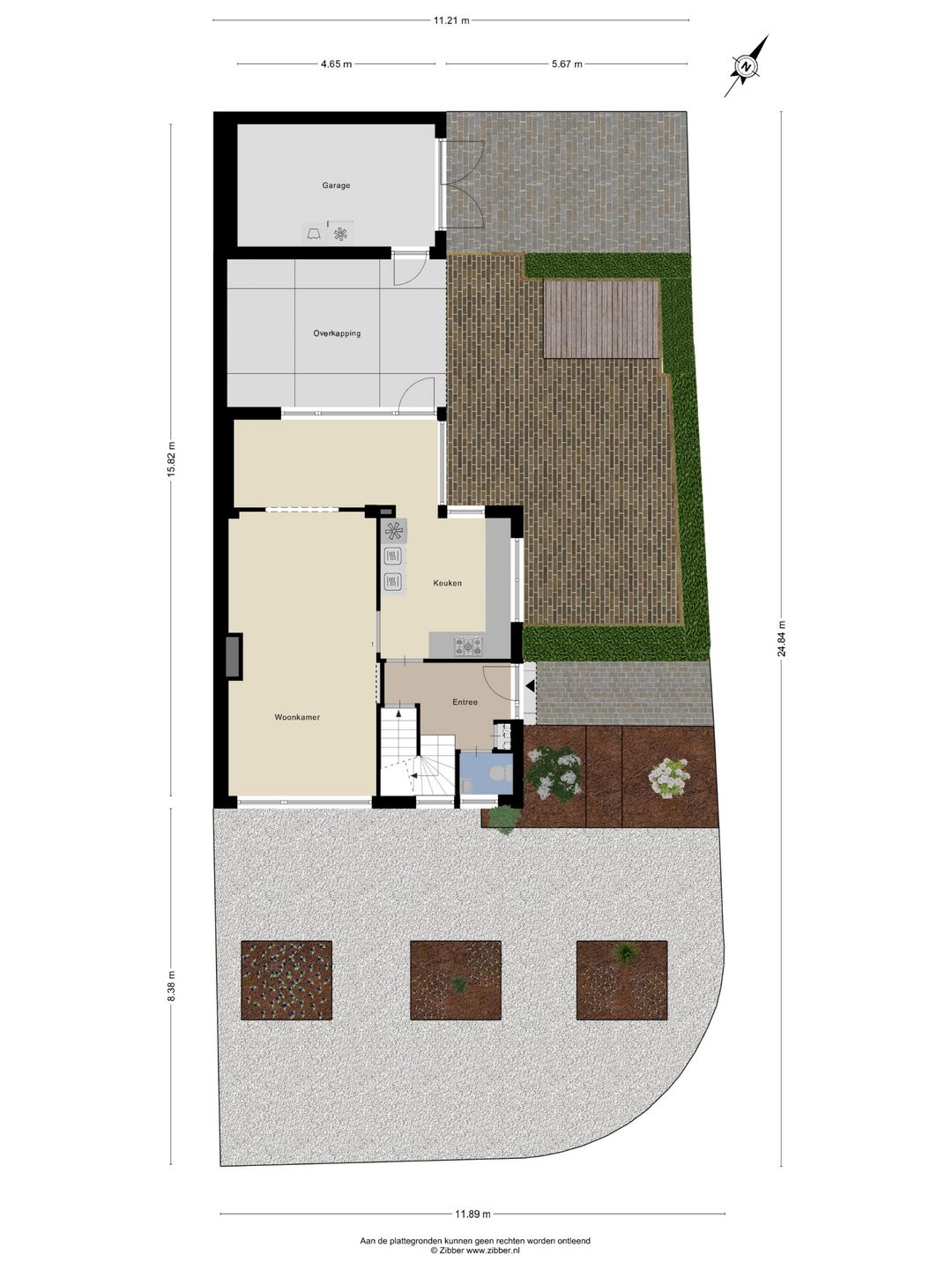 Well-maintained semi-detached house with 4 bedrooms, garage and solar panels in Buchten — 41