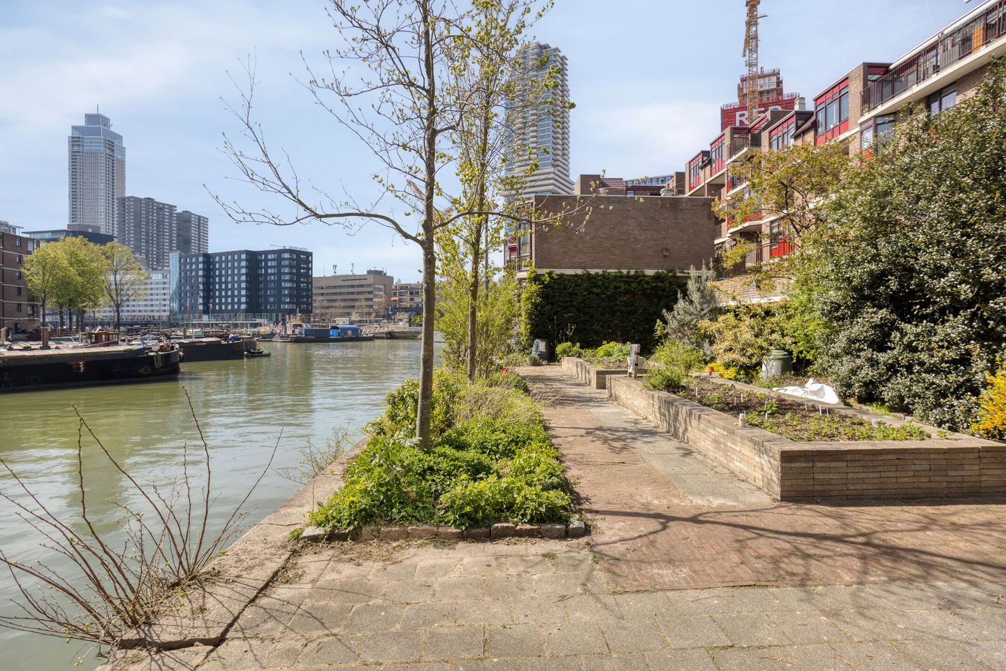 Spacious three-room apartment with south-facing balcony in Rotterdam centre — 29