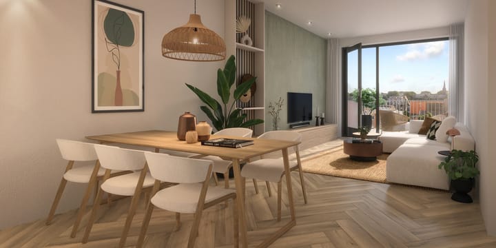 Foto 4 van 3-kamer appartement (Bouwnr. 45)
