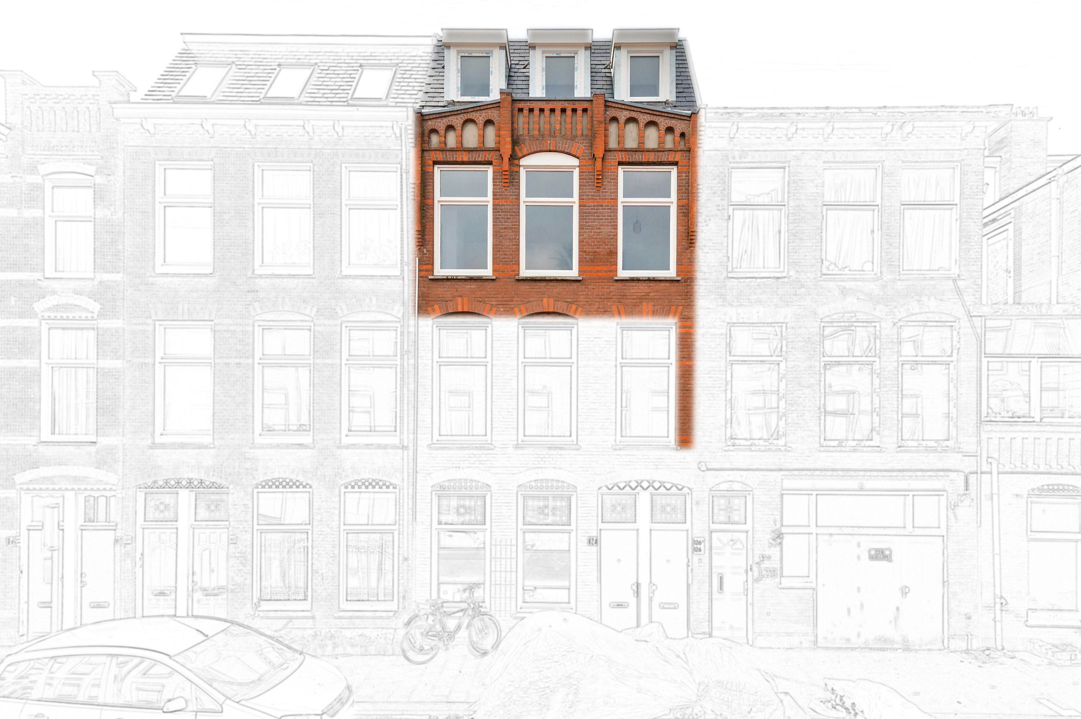 Foto 9 van Noorderbeekdwarsstraat 126-A