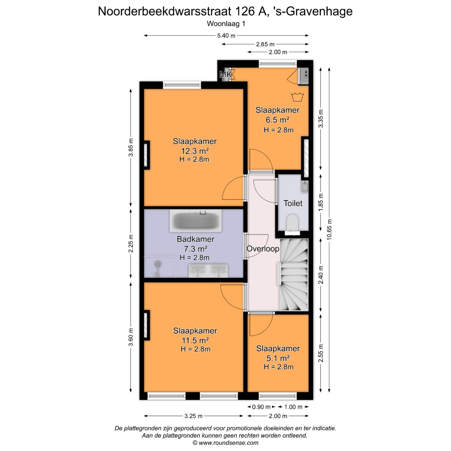 Foto 35 van Noorderbeekdwarsstraat 126-A