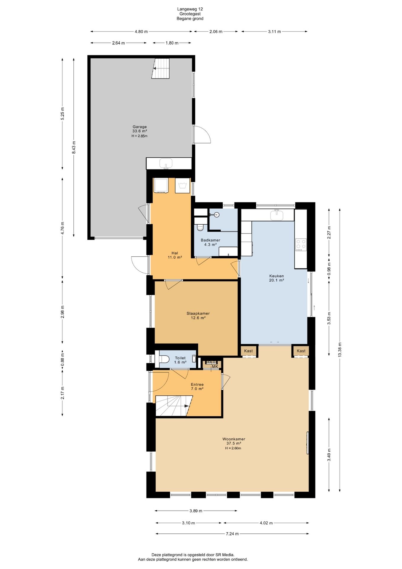 Modern Detached Home with Energy Label A and Two Bathrooms in Grootegast — 78
