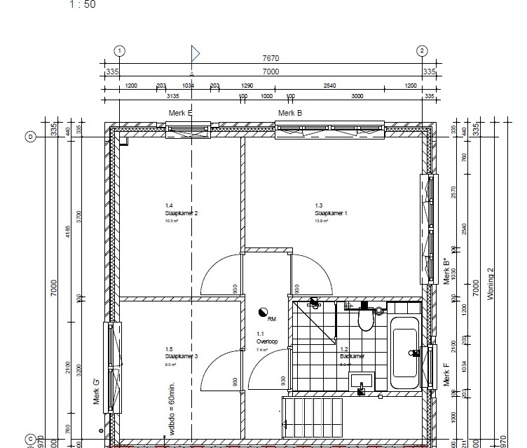 Semi-detached new-build home with 3 bedrooms in Steyl Kloosterdorp — 30