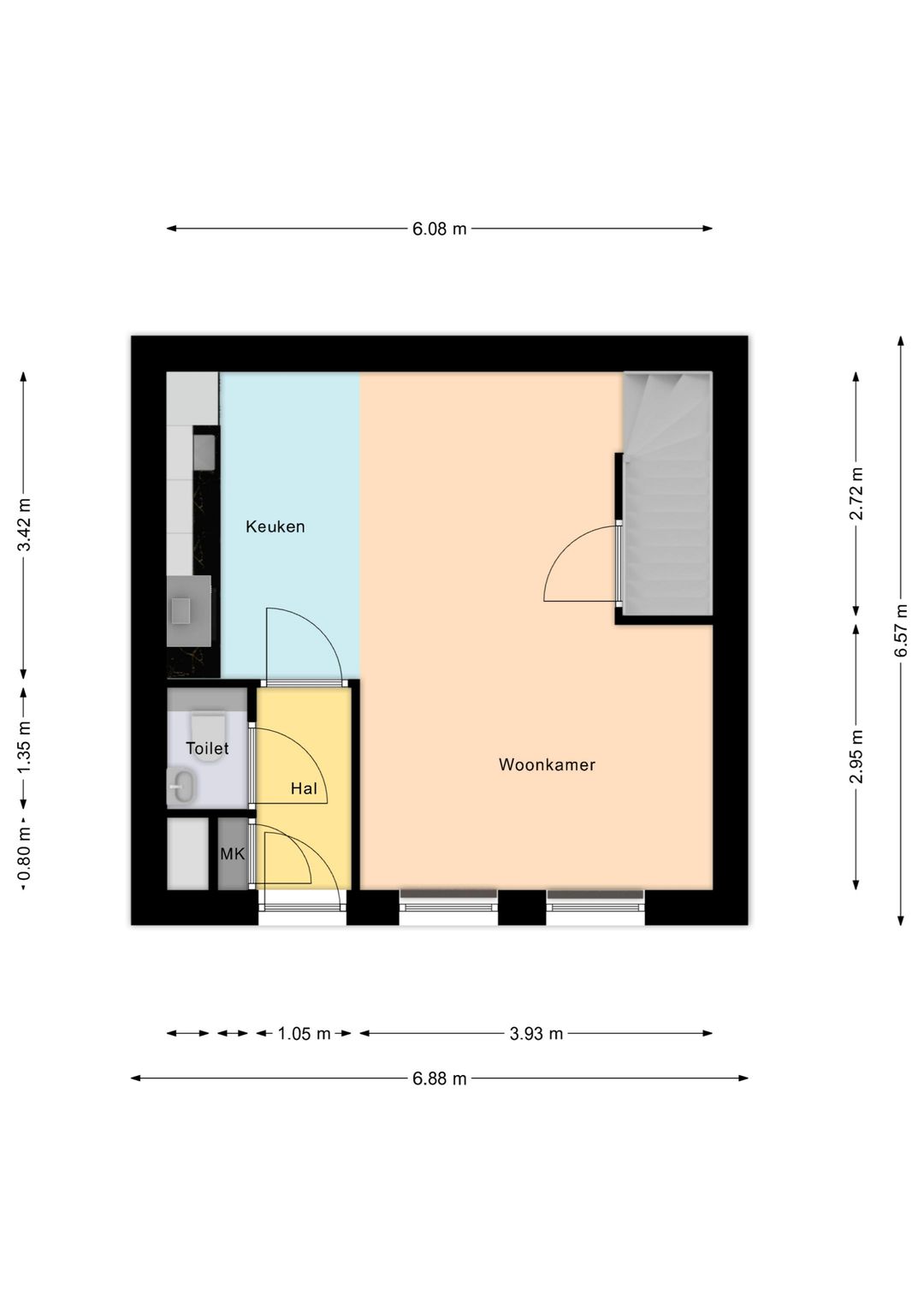 Foto 11 van Houtstraat 56-K