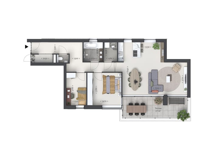 Foto 2 van Huisnummer (Bouwnr. 3)