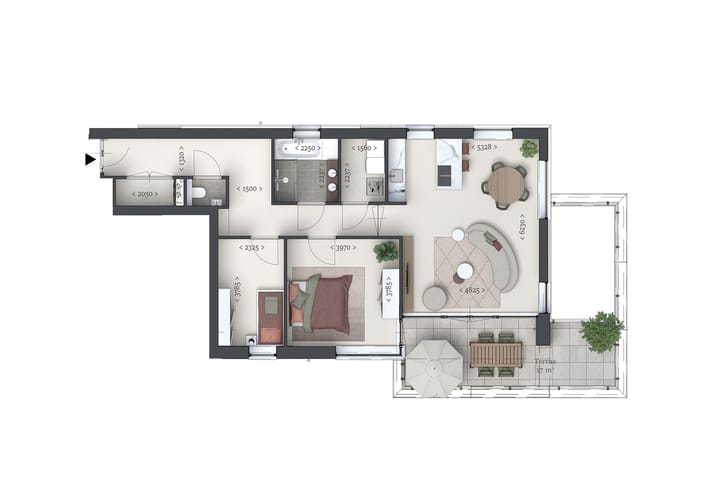 Foto 2 van Huisnummer (Bouwnr. 6)