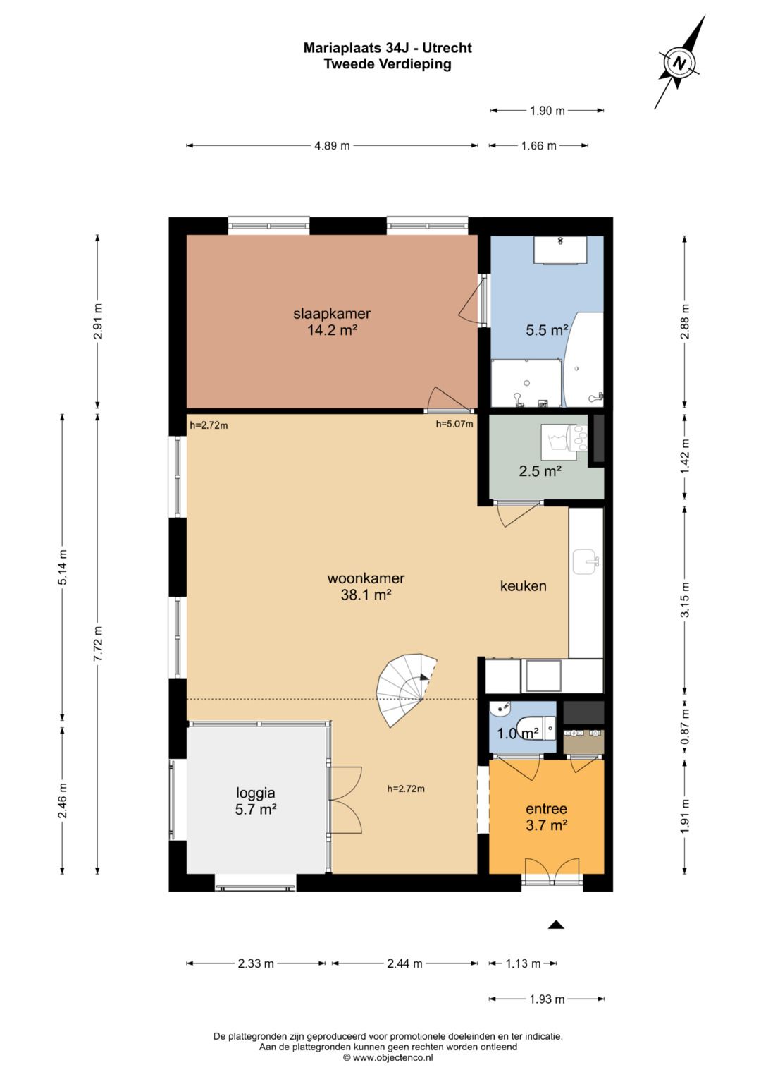 Foto 39 van Mariaplaats 34-J