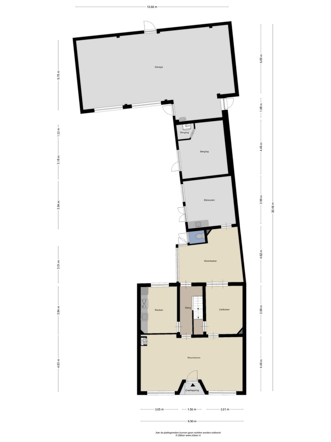 Spacious 1920s Detached Home with Large Garden and Former Shop Space in Herkenbosch — 43