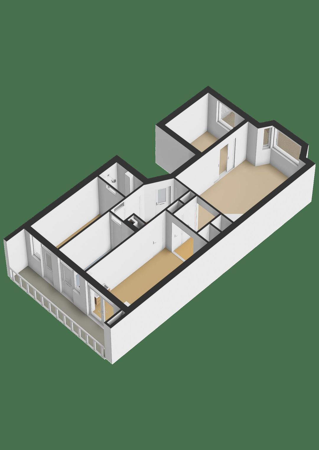 Foto 32 van Van Walbeeckstraat 32-1