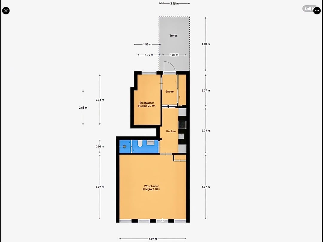Foto 13 van Vlietlaan 46-C1