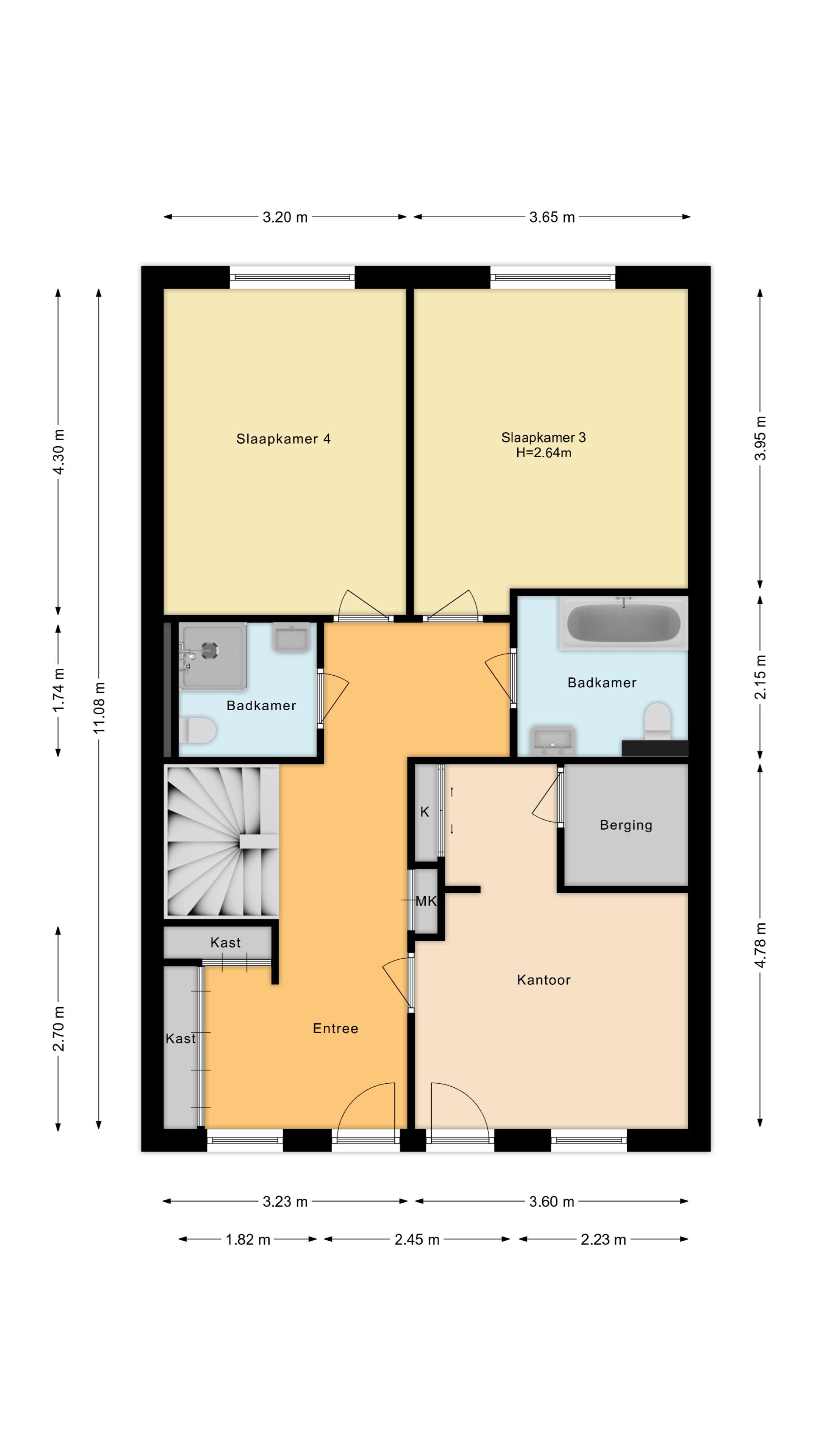 Luxury 3-Level Apartment on Oosterdokseiland with Perpetual Leasehold Paid Off — 60