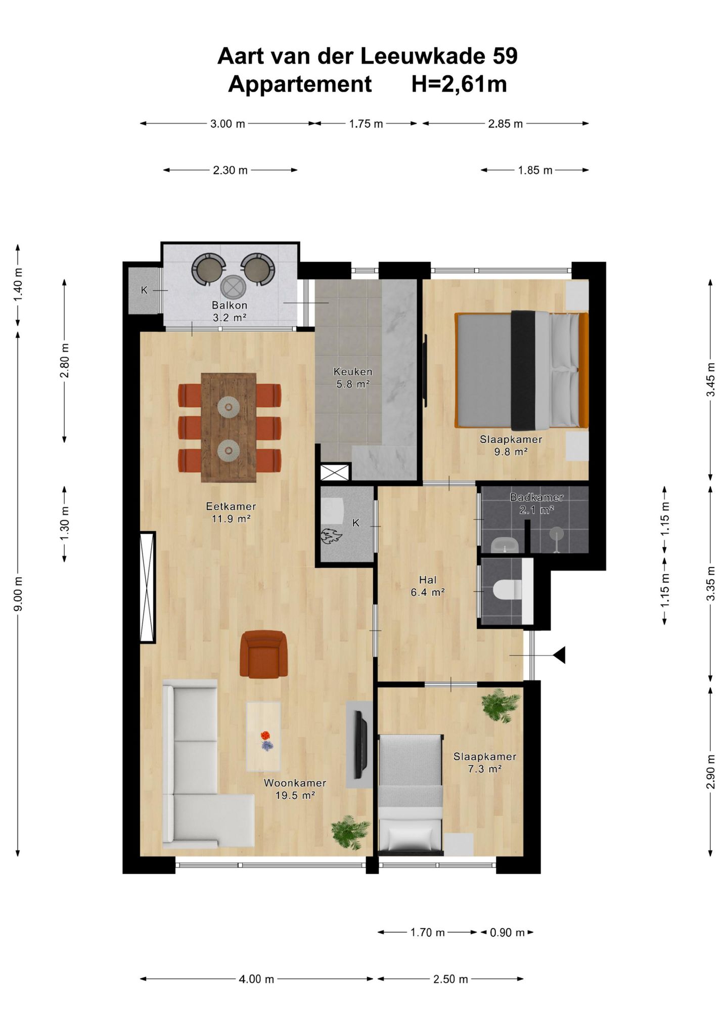 Foto 10 van Aart van der Leeuwkade 59