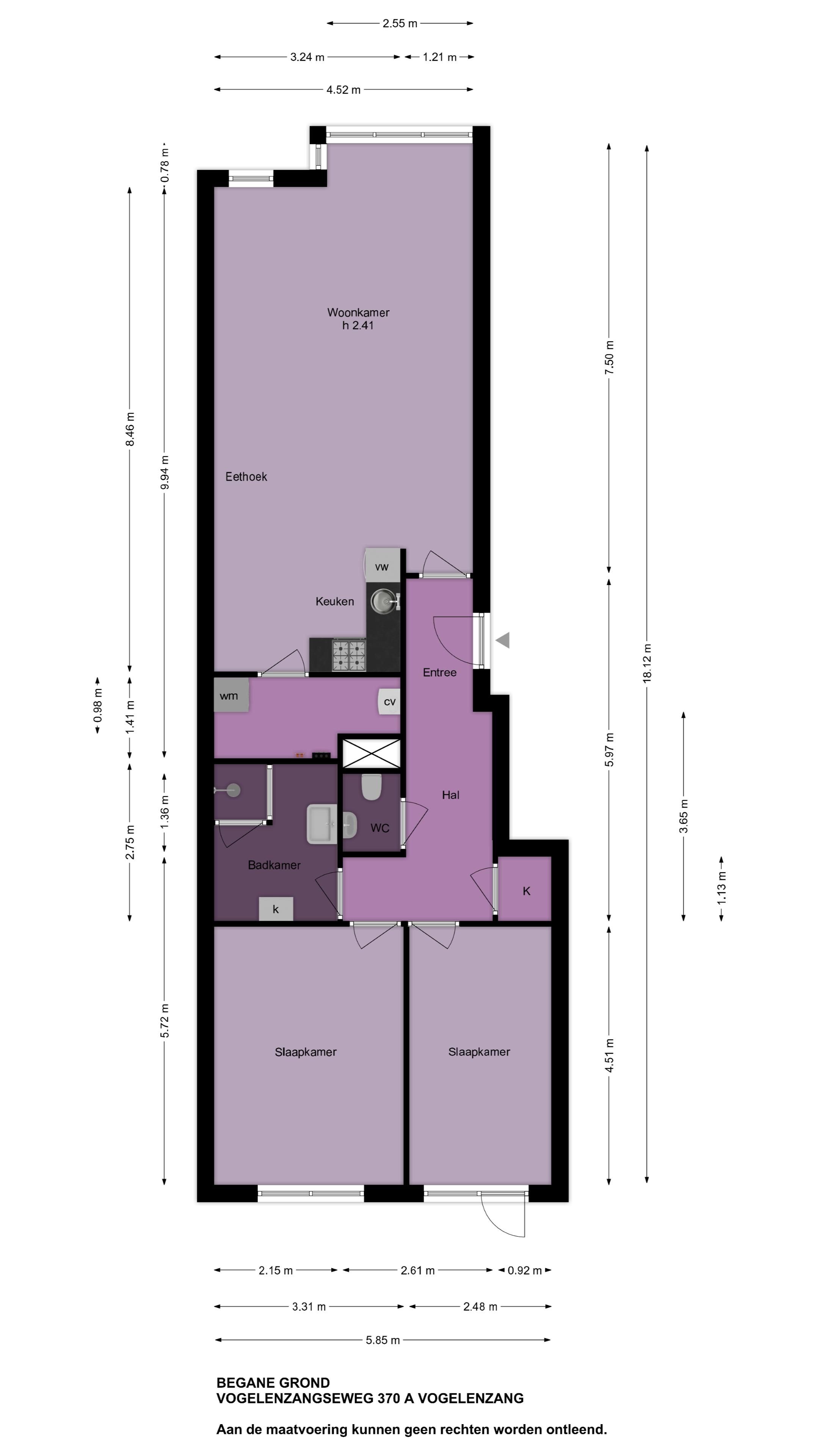 Ground floor apartment with garden and private garage near nature reserves — 36