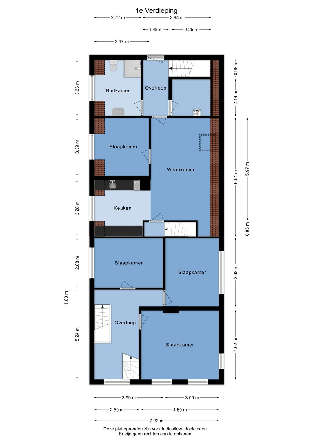 Spacious detached property with apartment and large plot in Echt — 41