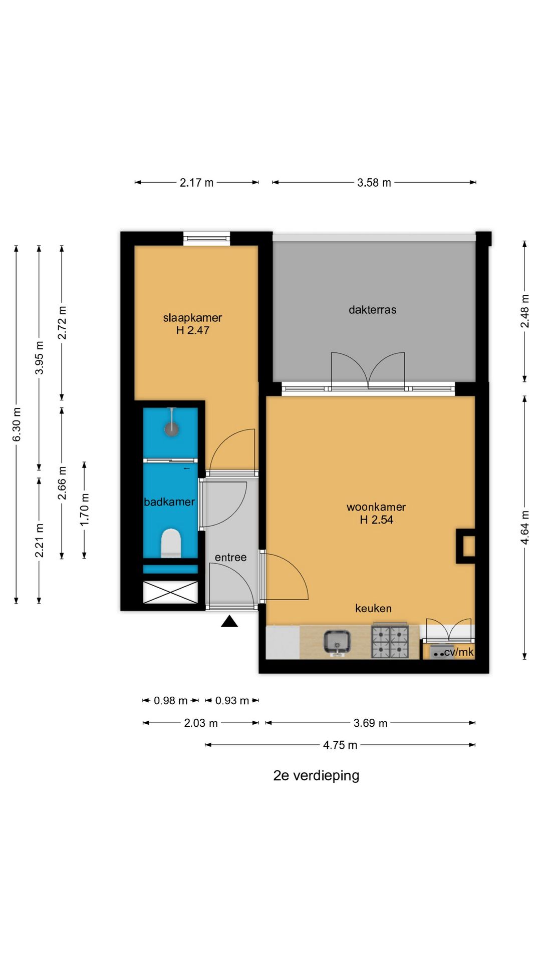 Foto 22 van Voltastraat 6-B