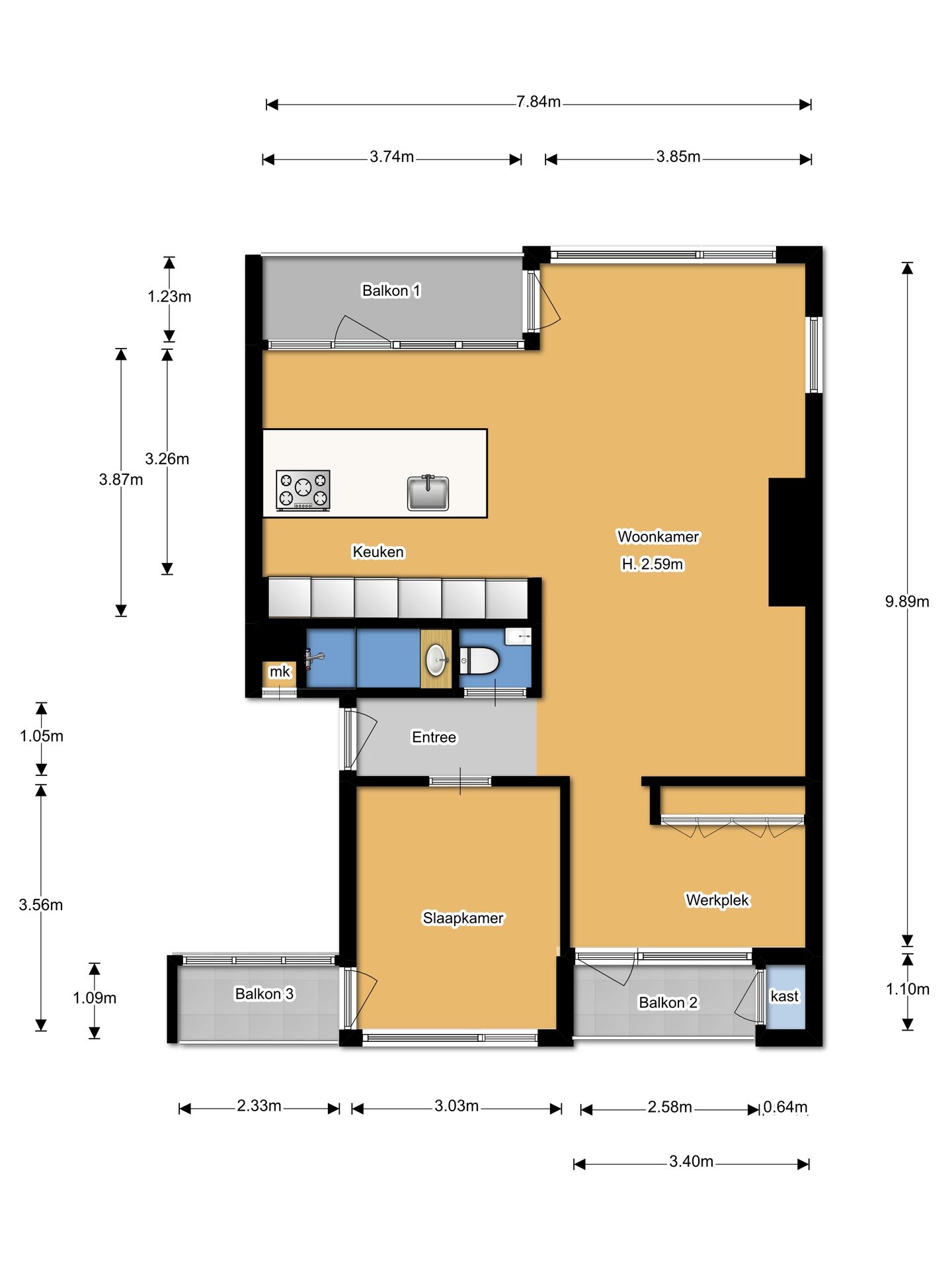 Foto 35 van Aagje Dekenlaan 98