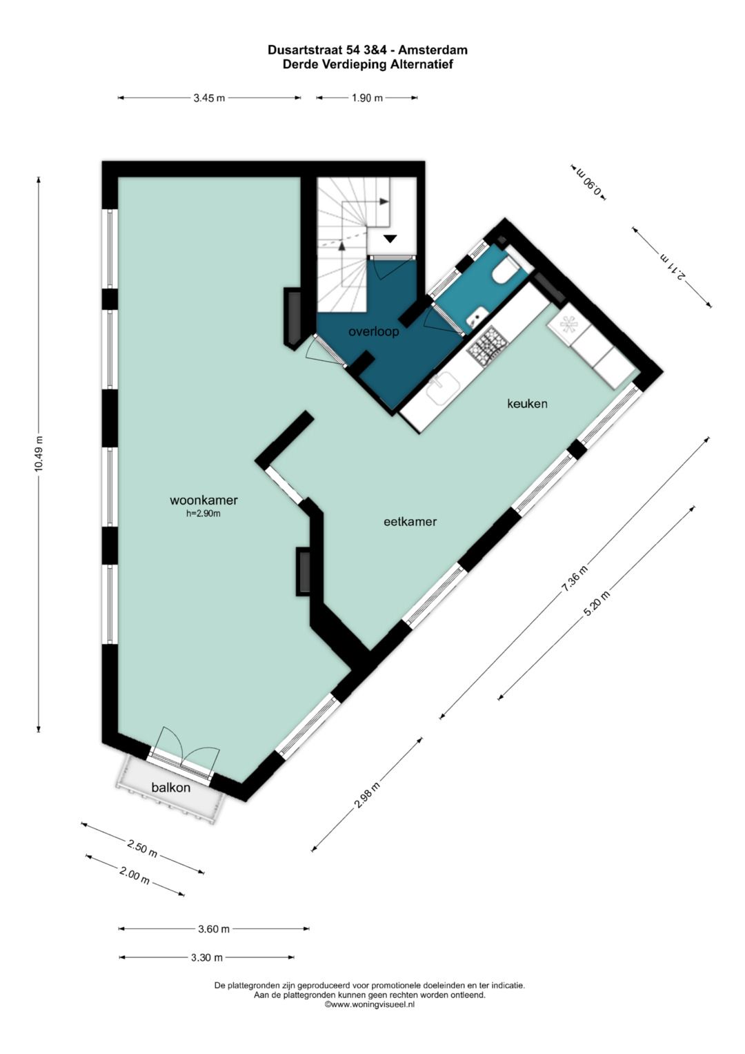 Photo 41 of Dusartstraat 54-3