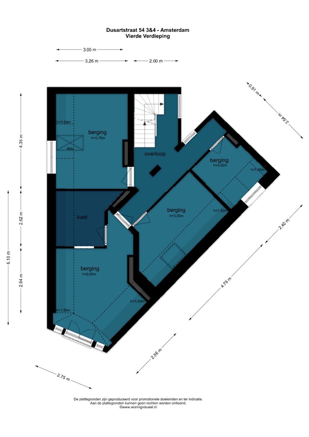 Photo 40 of Dusartstraat 54-3